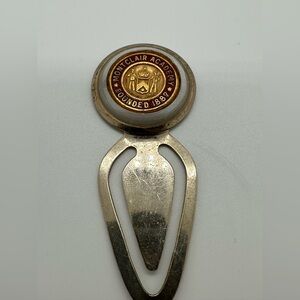 Metal Montclair academy founded 1887 bookmark